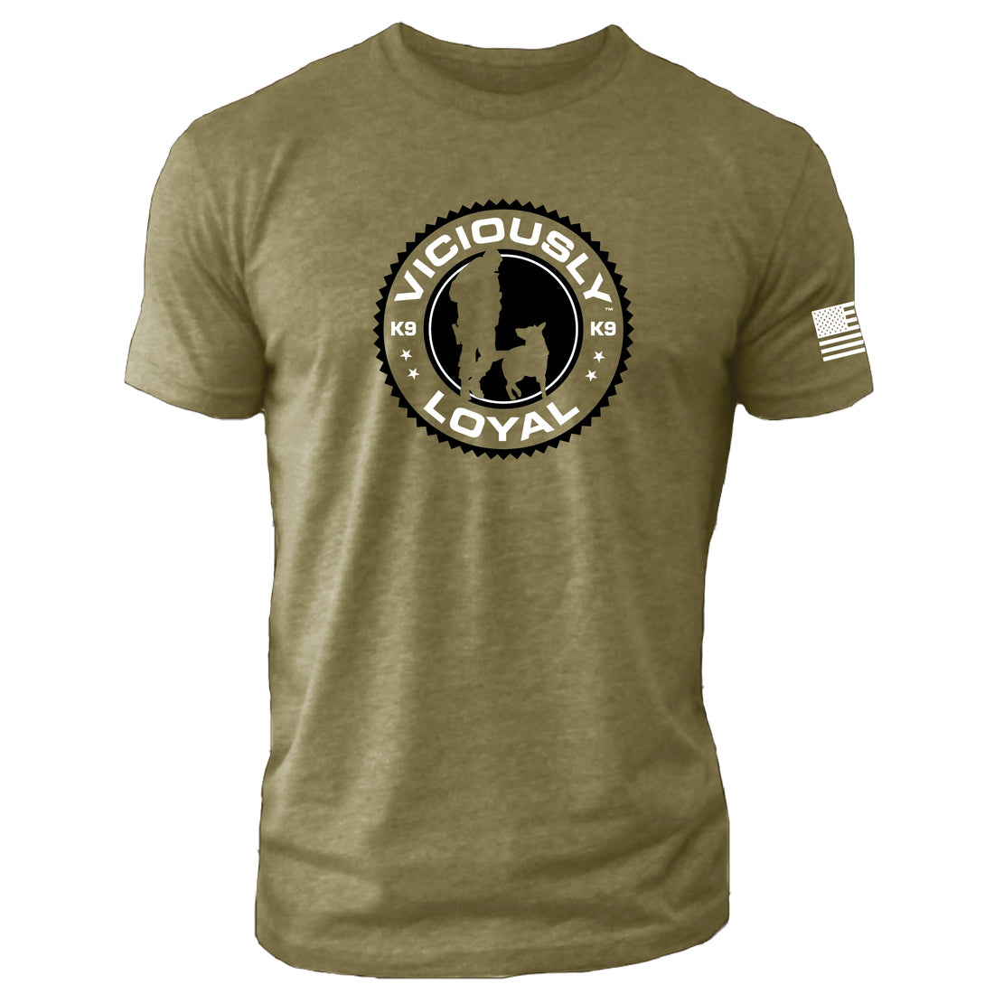 VL K9 Tee - Military Green